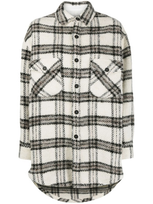 

Bielo checked shirt jacket, IRO Bielo checked shirt jacket