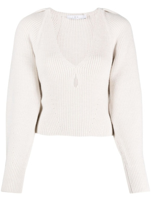 

Adsila cut-out wool jumper, IRO Adsila cut-out wool jumper