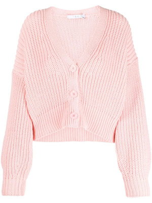 

Uberta oversized ribbed-knit cardigan, IRO Uberta oversized ribbed-knit cardigan