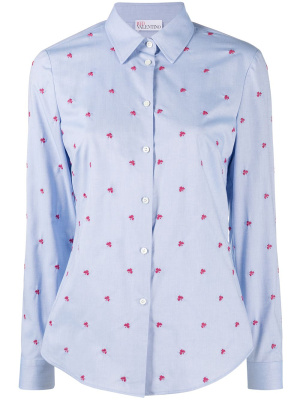 

Clover embroidered shirt, RED Valentino Clover embroidered shirt