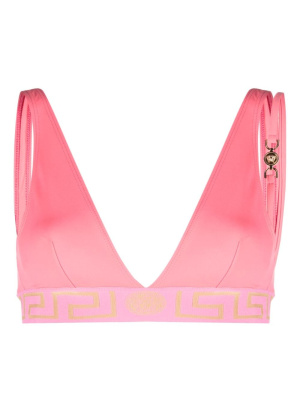 

Greca Border bikini top, Versace Greca Border bikini top