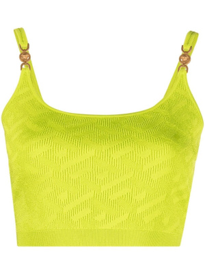 

Medusa-motif knitted top, Versace Medusa-motif knitted top