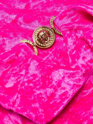 

Medusa plaque detail swimsuit, Versace Medusa plaque detail swimsuit