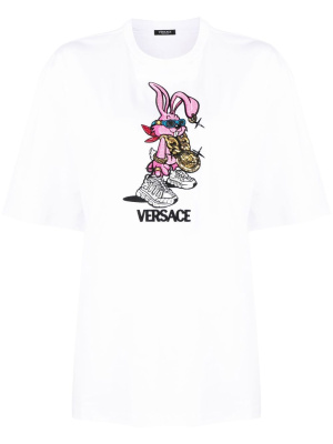 

Biggie Bunny short-sleeve T-shirt, Versace Biggie Bunny short-sleeve T-shirt