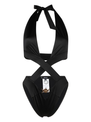 

Medusa tie-fastening one-piece, Versace Medusa tie-fastening one-piece