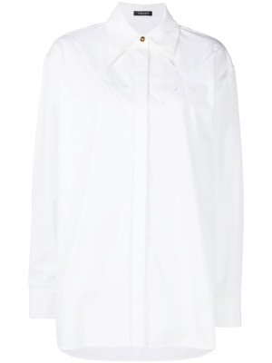 

Cut-out detail long-sleeve shirt, Versace Cut-out detail long-sleeve shirt