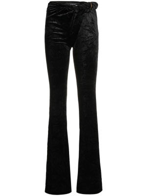 

Flared velvet trousers, Versace Flared velvet trousers