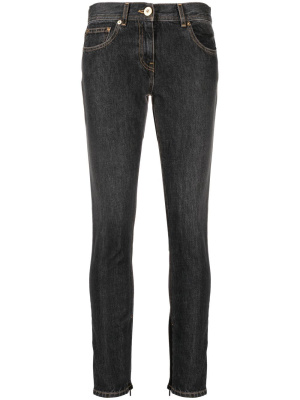 

Two-tone skinny jeans, Versace Two-tone skinny jeans