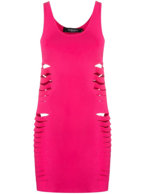 

Cut-out mini dress, Versace Cut-out mini dress