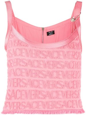 

X Dua Lipa Allover top, Versace X Dua Lipa Allover top