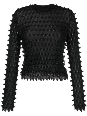 

Spike textured jumper, Versace Spike textured jumper