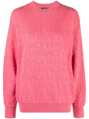 

Terry-cloth virgin wool jumper, Versace Terry-cloth virgin wool jumper