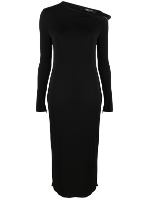

Long-sleeve midi dress, Versace Long-sleeve midi dress