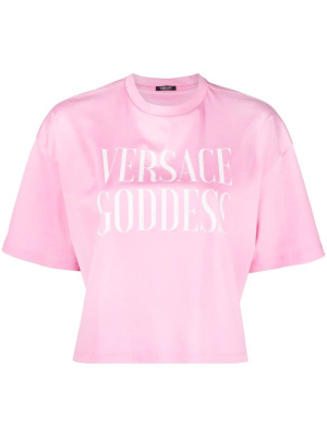 

Logo-print T-shirt, Versace Logo-print T-shirt