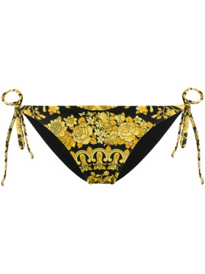 

Rose print bikini bottoms, Versace Rose print bikini bottoms