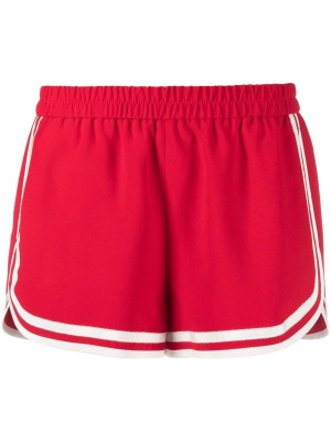 

Stripe-trim shorts, RED Valentino Stripe-trim shorts