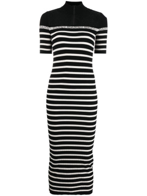 

Striped knitted dress, RED Valentino Striped knitted dress