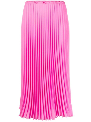 

High-waisted pleated midi skirt, RED Valentino High-waisted pleated midi skirt