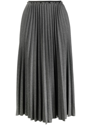 

High-waisted pleated midi skirt, RED Valentino High-waisted pleated midi skirt