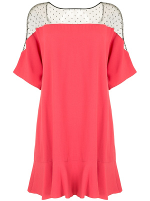 

Ruffle-detailing mini dress, RED Valentino Ruffle-detailing mini dress