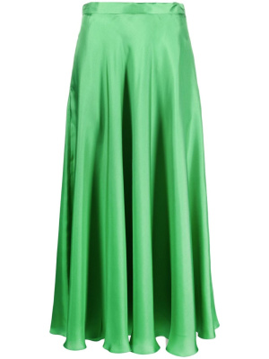 

High-waisted drape-detail skirt, RED Valentino High-waisted drape-detail skirt