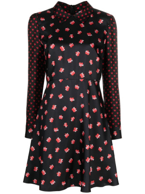 

Heart-print minidress, RED Valentino Heart-print minidress