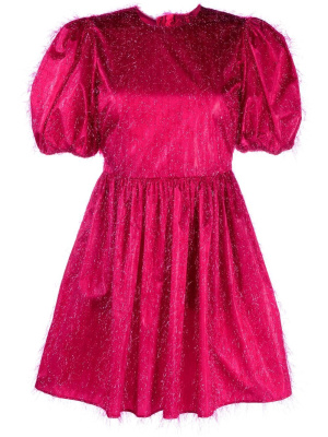 

Puff-sleeve skater mini dress, RED Valentino Puff-sleeve skater mini dress