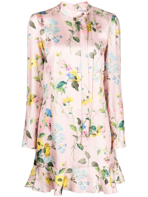 

Floral-print minidress, RED Valentino Floral-print minidress