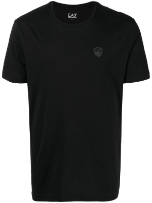 

Logo-patch cotton T-shirt, Ea7 Emporio Armani Logo-patch cotton T-shirt