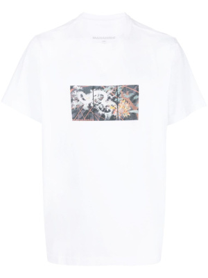 

Graphic-print organic cotton T-shirt, Maharishi Graphic-print organic cotton T-shirt