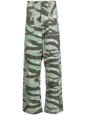 

Camouflage-print straight-leg trousers, Maharishi Camouflage-print straight-leg trousers