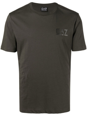 

Chest logo-print detail T-shirt, Ea7 Emporio Armani Chest logo-print detail T-shirt