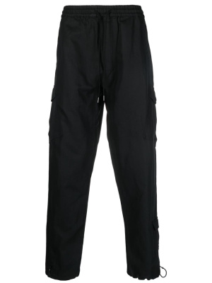 

Tapered drawstring cargo trousers, Maharishi Tapered drawstring cargo trousers