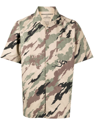 

Bonsai Forest-print shirt, Maharishi Bonsai Forest-print shirt
