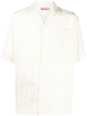 

Embroidered short-sleeve shirt, Maharishi Embroidered short-sleeve shirt