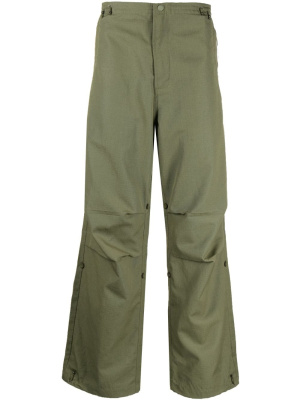 

Rabbit-embroidered loose-fit trousers, Maharishi Rabbit-embroidered loose-fit trousers