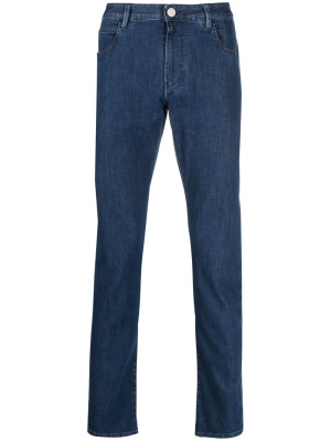 

Slim-cut mid-rise jeans, Giorgio Armani Slim-cut mid-rise jeans