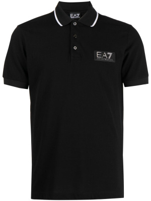 

Logo-patch cotton T-shirt, Ea7 Emporio Armani Logo-patch cotton T-shirt
