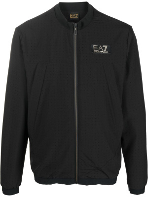

Logo-patch lightweight jacket, Ea7 Emporio Armani Logo-patch lightweight jacket
