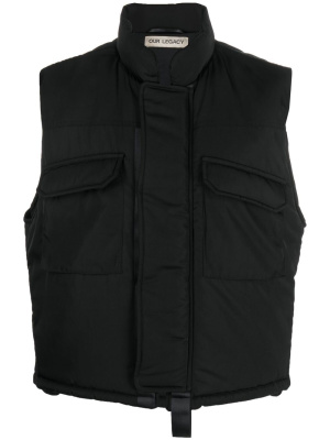 

Papillion padded vest, OUR LEGACY Papillion padded vest