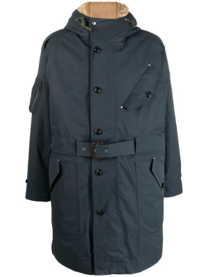 

Belted hooded parka, Polo Ralph Lauren Belted hooded parka