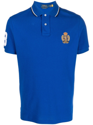 

Logo-embroiderey short-sleeve polo shirt, Polo Ralph Lauren Logo-embroiderey short-sleeve polo shirt