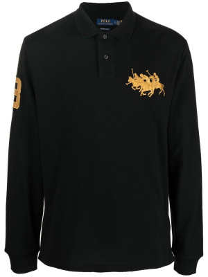 

Logo-embroidered polo shirt, Polo Ralph Lauren Logo-embroidered polo shirt