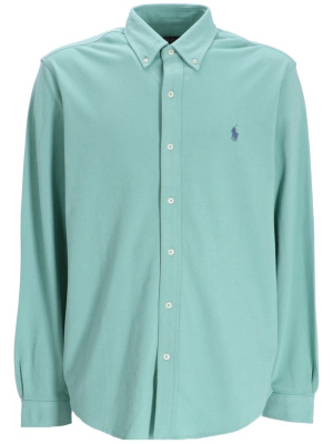 

Pony-motif cotton shirt, Polo Ralph Lauren Pony-motif cotton shirt
