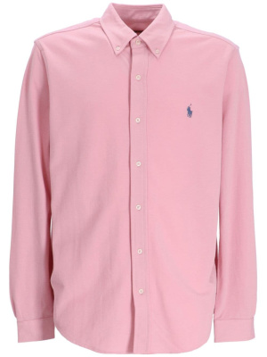 

Pony-motif striped cotton shirt, Polo Ralph Lauren Pony-motif striped cotton shirt