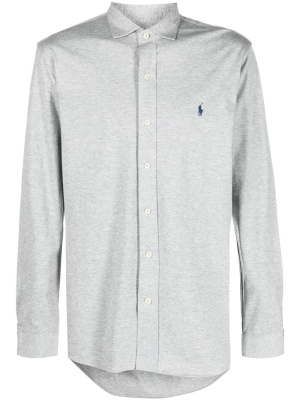 

Logo-embroidered shirt, Polo Ralph Lauren Logo-embroidered shirt