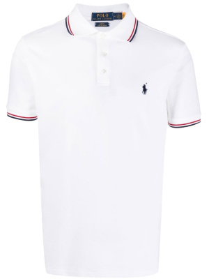 

Logo-embroidered cotton polo shirt, Polo Ralph Lauren Logo-embroidered cotton polo shirt