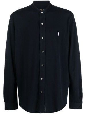 

Logo-embroidered cotton shirt, Polo Ralph Lauren Logo-embroidered cotton shirt