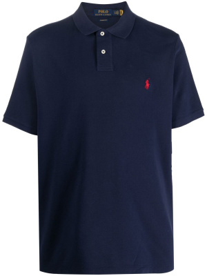 

Embroidered-logo polo shirt, Polo Ralph Lauren Embroidered-logo polo shirt