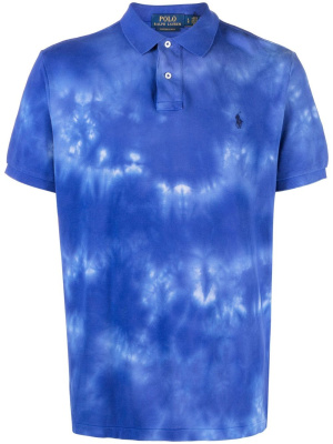 

Tie-dye cotton polo shirt, Polo Ralph Lauren Tie-dye cotton polo shirt